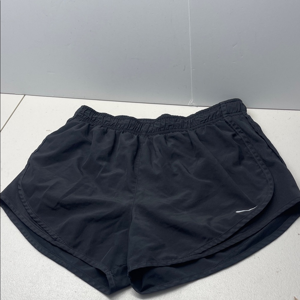 Nike Dri-Fit Running Shorts Women's Small Black Tempo Brief Lined Activewear